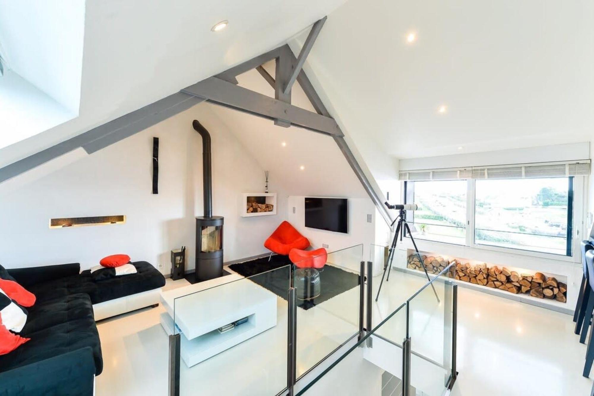 Luxury Loft Vue Mer Exceptionnelle 180 Ploemeur Exteriér fotografie