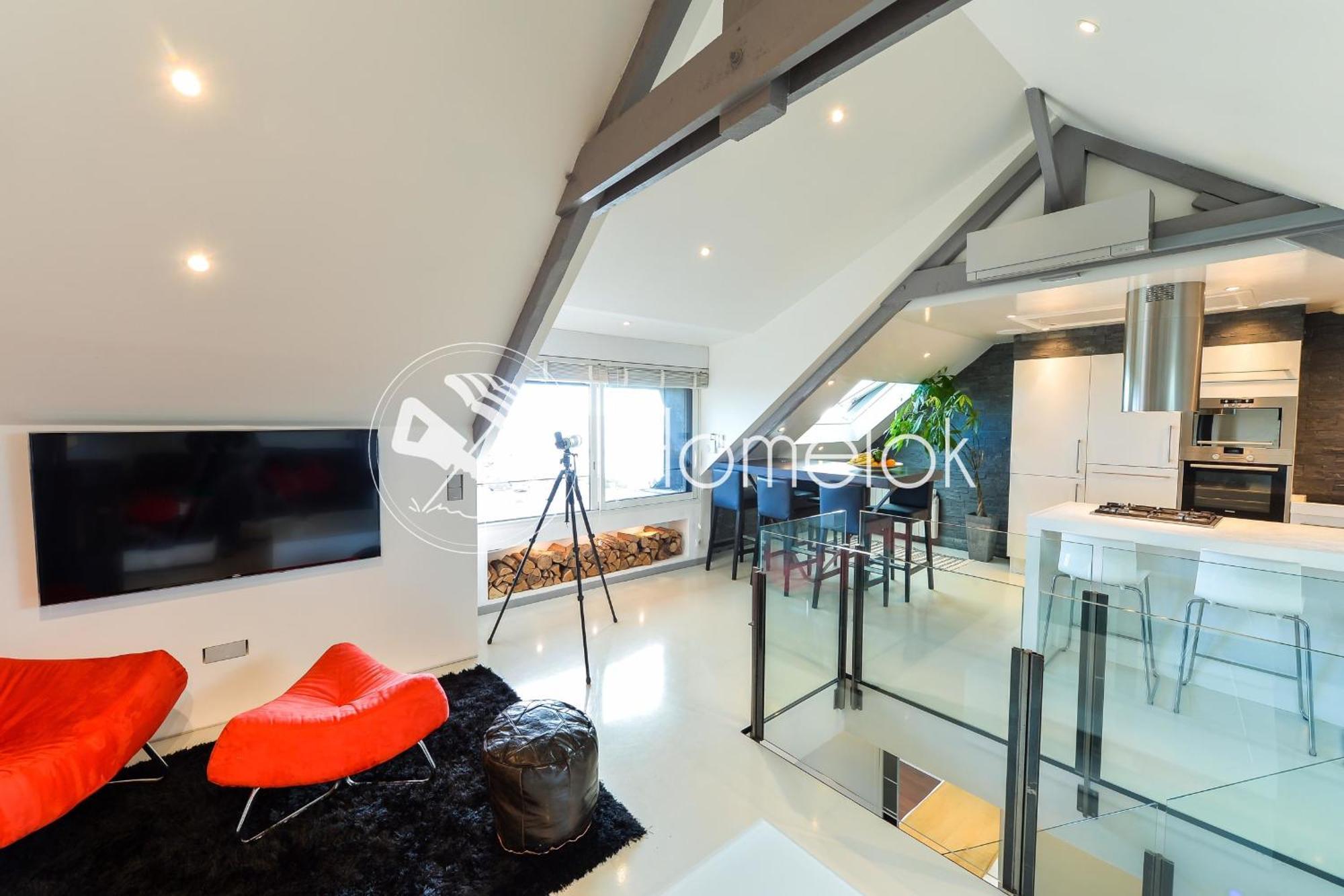 Luxury Loft Vue Mer Exceptionnelle 180 Ploemeur Exteriér fotografie